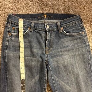 7 For All Mankind Women's Blue Jeans 29